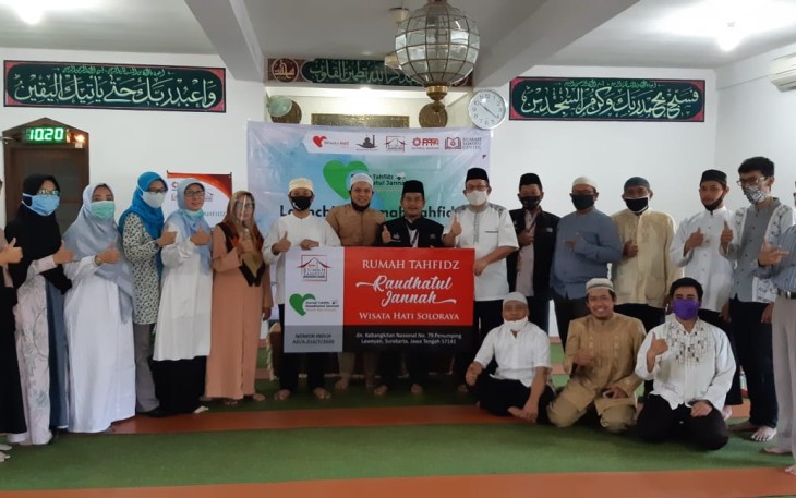 Launching Rumah Tahfidz Raudhatul Jannah Wisata Hati Solo Raya