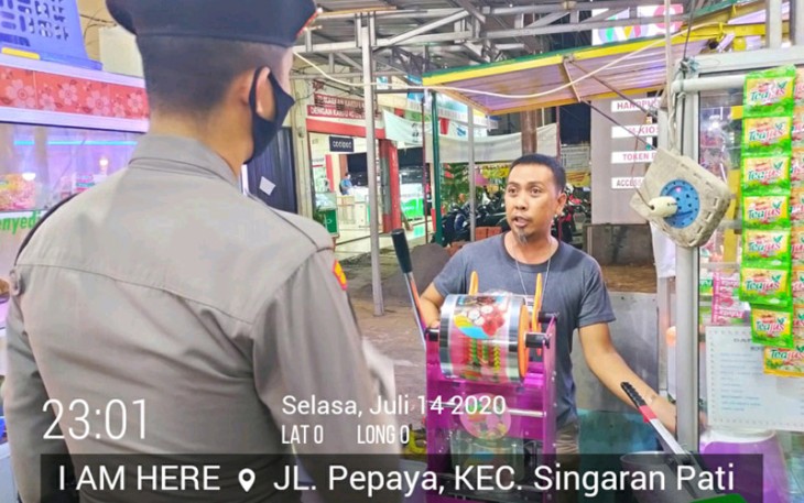 Samapta Polda Bengkulu Tingkatkan Patroli Malam Hari
