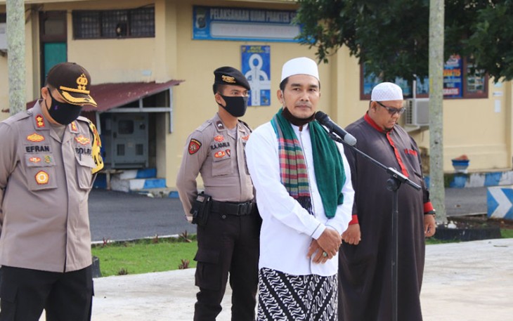 Personel Polres Mura Diberikan Siraman Rohani