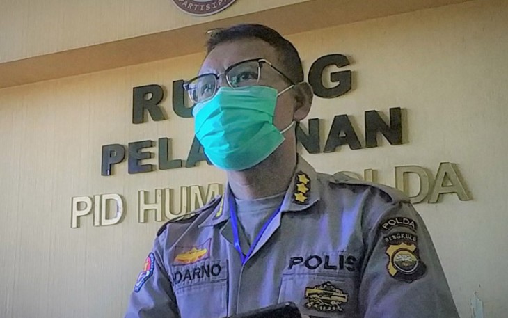 Kabid Humas Polda Bengkulu Kombes Pol Sudarno S.Sos MH