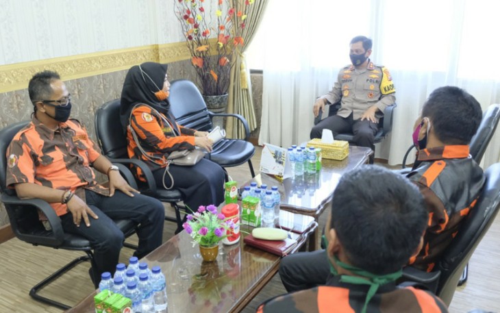 Kapolda Bengkulu Audiensi Bersama Pemuda Pancasila