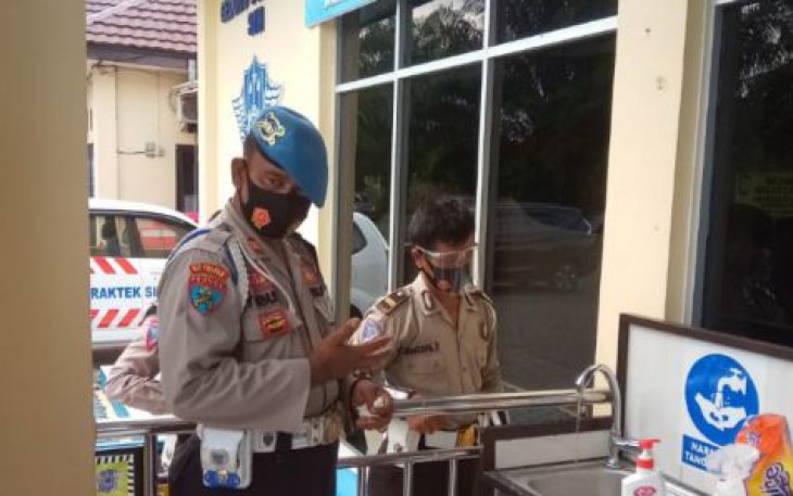 Sie Propam Polres Bengkulu Selatan Razia Protokol Kesehatan