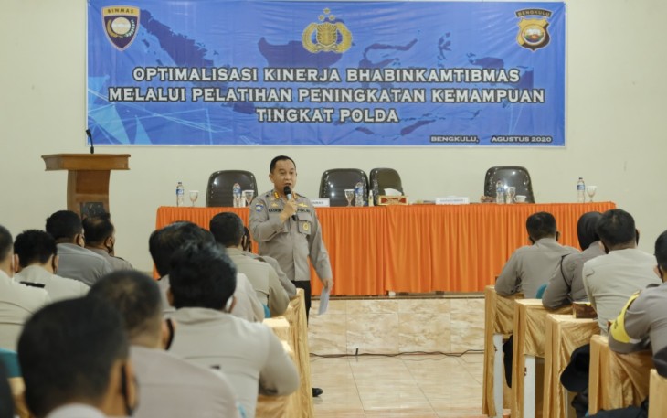 Tim Korbinmas Baharkam Polri Gelar Pelatihan di Polda Bengkulu