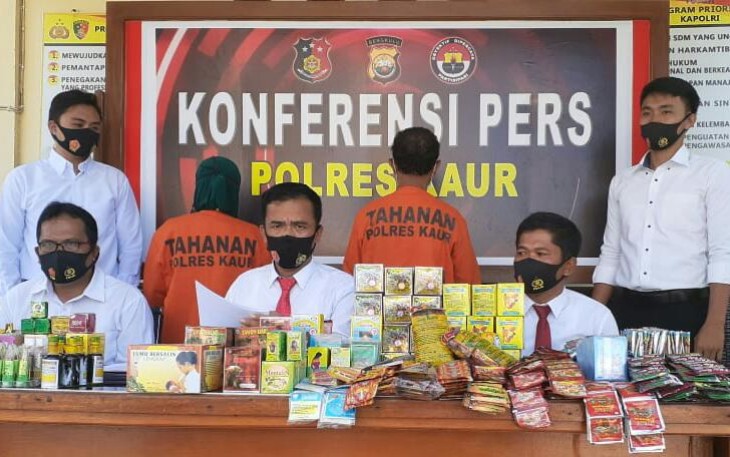 Polres Kaur Ungkap Peredaran Obat Palsu