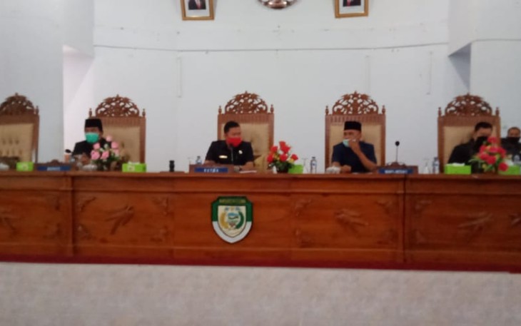 Paripurna DPRD Kabupatan Seluma  