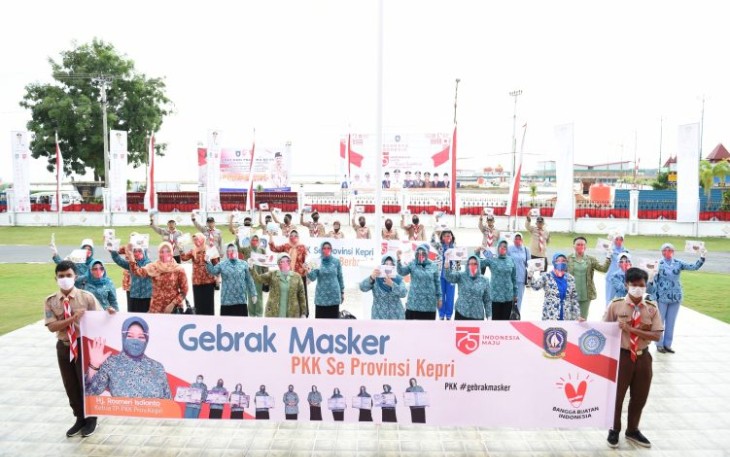 Meri Isdianto Ajak Masyarakat Disiplin Gunakan Masker