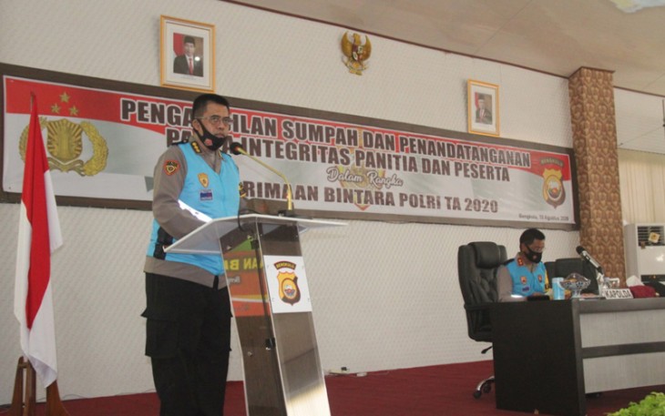 1.871 Casis di Bengkulu “Bertarung” Rebut 243 Formasi Bintara Polri 2020