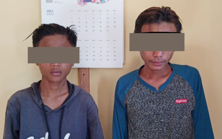 Polsek Muara Bangkahulu Polda Bengkulu Amankan 2 Pemuda Tuna Karya