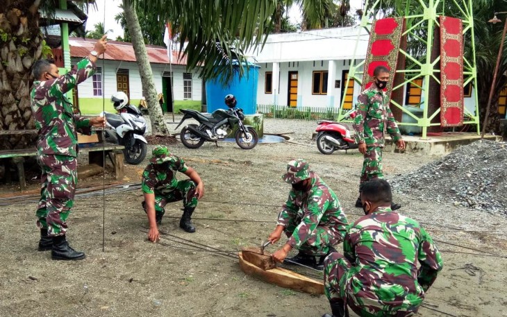 Dandim Aceh Barat Inisiasi Bangun Fasilitas MCK Dayah Darul Kheir