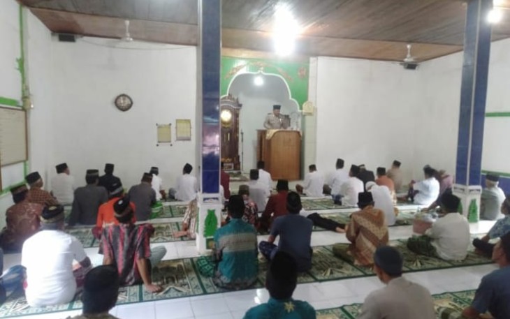 Polres Lebong Ajak Warga Jaga Kamtibmas dan Terapkan Protokol Kesehatan