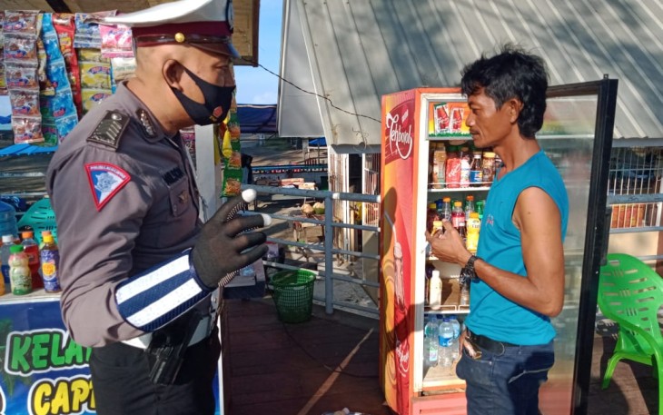 Satgas Polda Bengkulu Himbau Masyarakat Patuhi Protokol Kesehatan