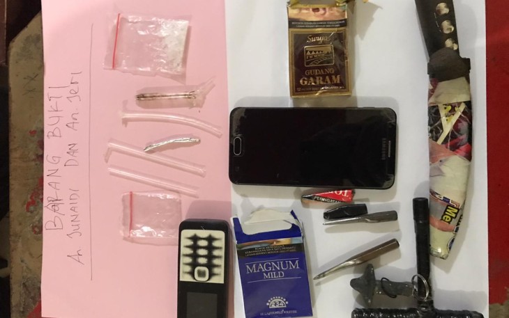 Barang Bukti Yang Diamankan 