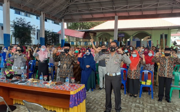 Ditlantas Polda Bengkulu Sampaikan Materi Diseminasi Pelajaran Lalu Lintas