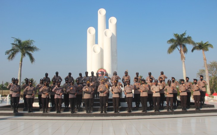 Polwan jajaran Polda Bengkulu