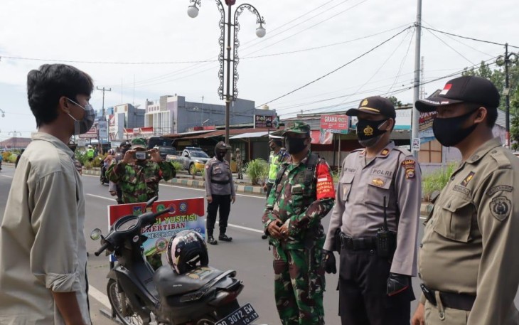 Polda Bengkulu Lakukan Ops Yustisi Gabungan
