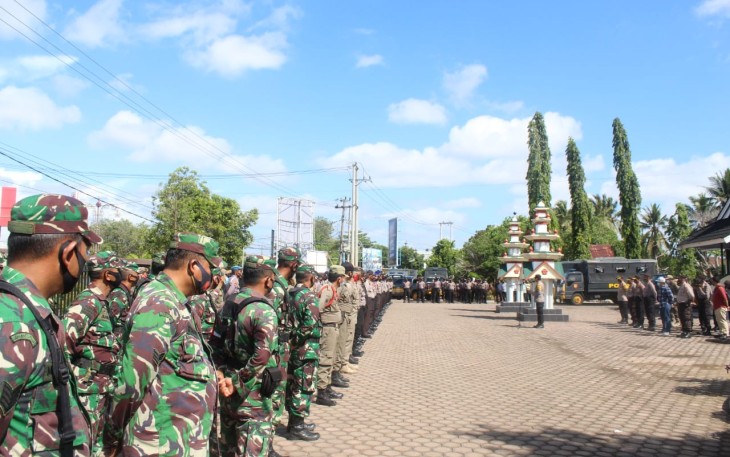Apel Konsolidasi Pasca Pengamanan Penetapan Paslon