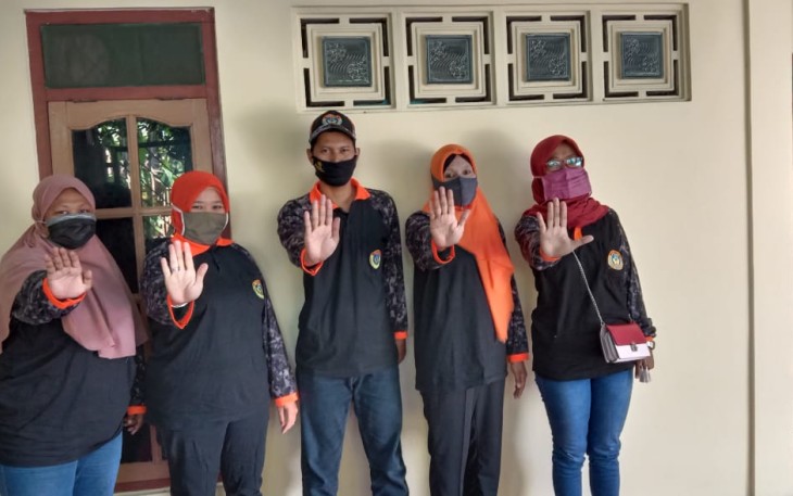 Ketua Satgas PPA Kendal beserta pengurus harian.