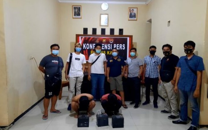 Kedua Pelaku Diamankan Pihak Kepolisian 