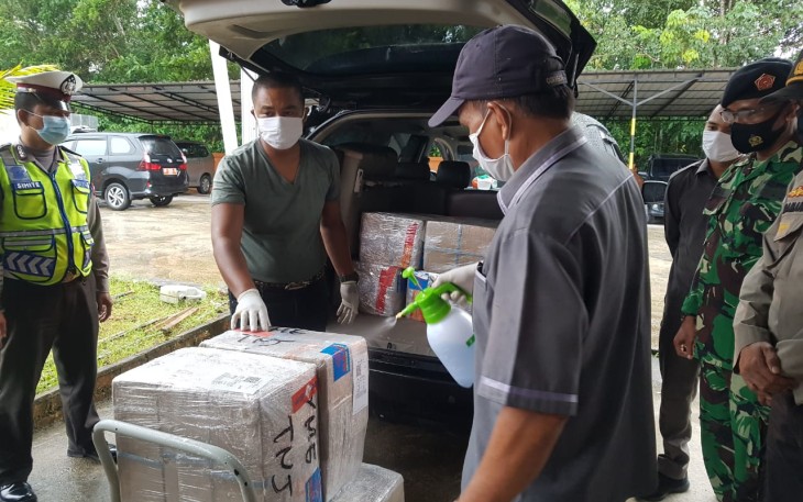 Kertas Surat Suara Pilkada Bintan Sudah Tiba di Kantor KPU Bintan