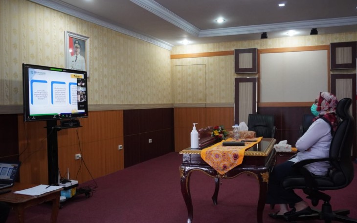 Asisten II Setda Provinsi Bengkulu Yuliswani Mengikuti Acara Sosialisasi Tim Perlindungan Jaminan Kesehatan Bagi Pekerjaan