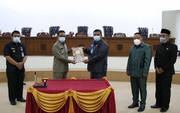 Pengesahan Raperda Rencana Pembangunan dan Pengembangan Perumahan dan Kawasan Pemukiman (RP3KP) kabupaten kepahiang Tahun 2020-2040