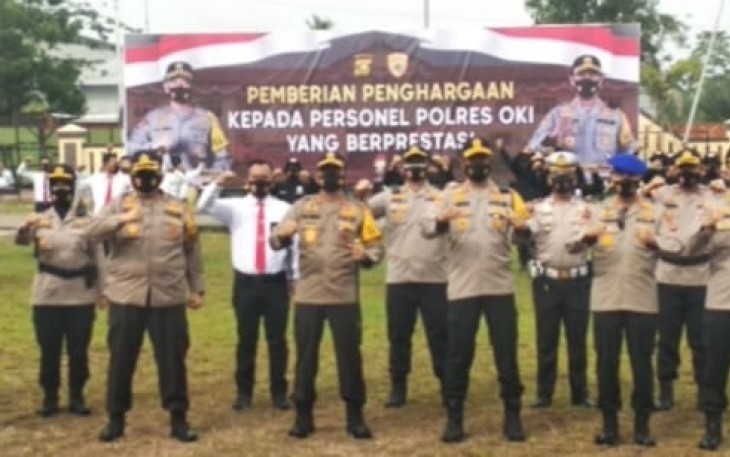 Kapolda Sumatera Selatan (Sumsel) Irjen Pol Prof Dr Eko Indra Heri S MM Lakukan Kunjungan Kerja di Polres OKI 