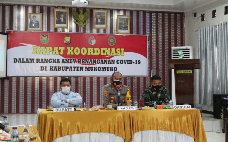 Polres Mukomuko Gelar Rakor Lintas Sektor 