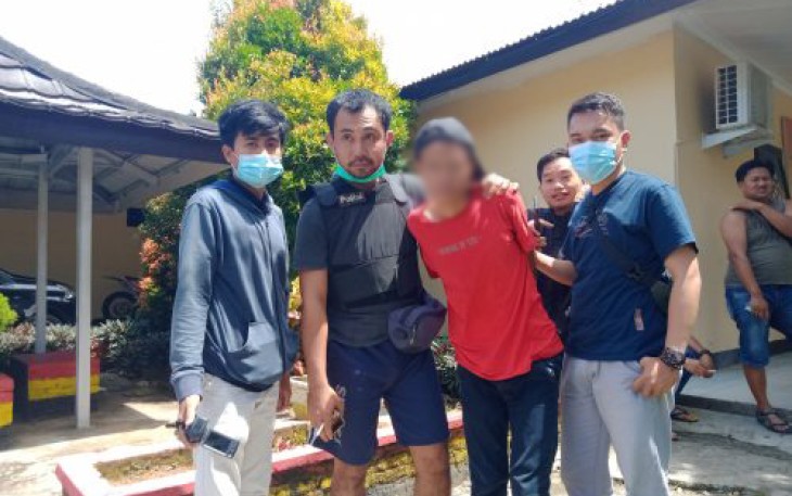 Terduga Pelaku Diamankan  