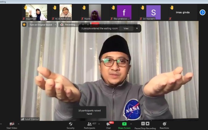 KH Yusuf Mansur Doakan Penumpang Sriwijaya Air : Cegah Covid-19 Sudah Tapi Ada Pintu Kematian Lain
