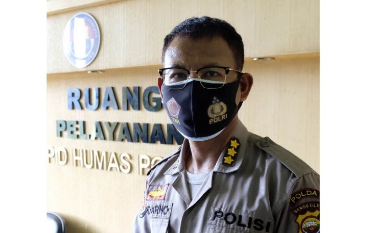 Kabid Humas Polda Bengkulu Kombes Pol Sudarno S Sos MH 