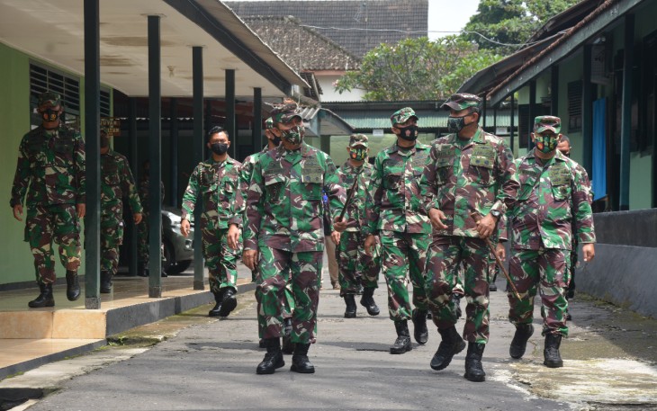 Pangdam IV/Diponegoro Mayjen TNI Bakti Agus Fadjari SIP MSi Berkunjung ke Korem 073/Makutarama