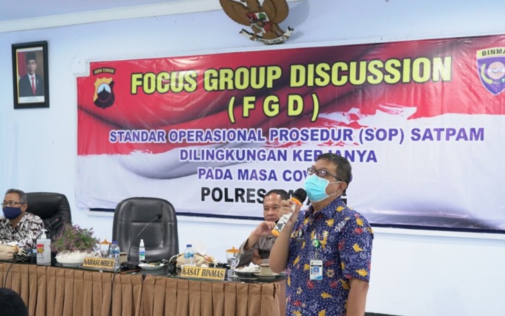 Kapolres Batang AKBP Edwin Louis Sengka 