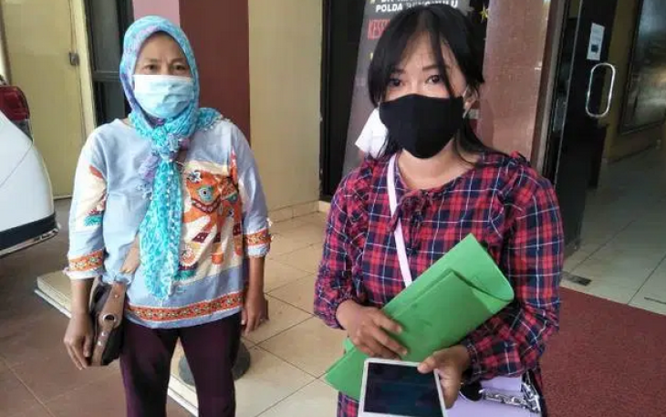 Ibu Rumah Tangga Korban Kekerasan Dalam Rumah Tangga  Laporkan Suami ke Polisi  