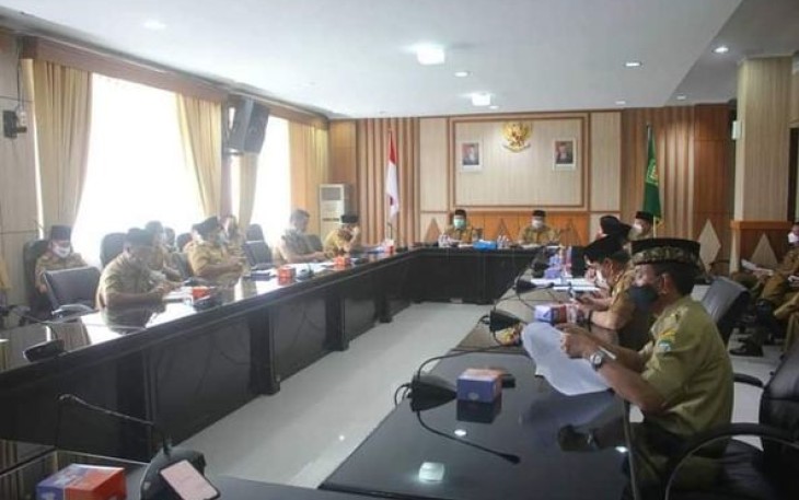 Rapat Persiapan Pelantikan Bupati/Wakil Bupati Terpilih se-Provinsi Bengkulu 