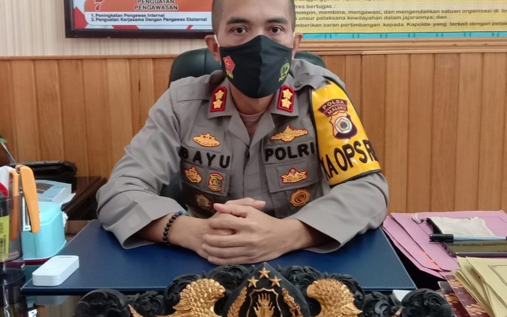 Kapolres SBB AKBP Bayu Tarida Butar Butar