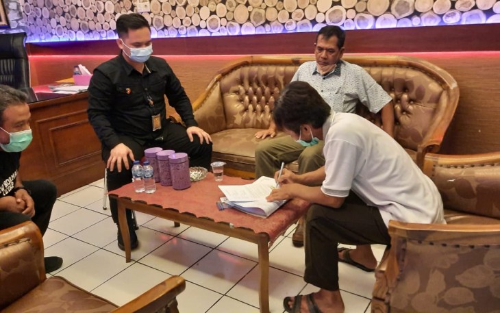 Polres Purbalingga damaikan tetangga yang tidak saling tegur sapa