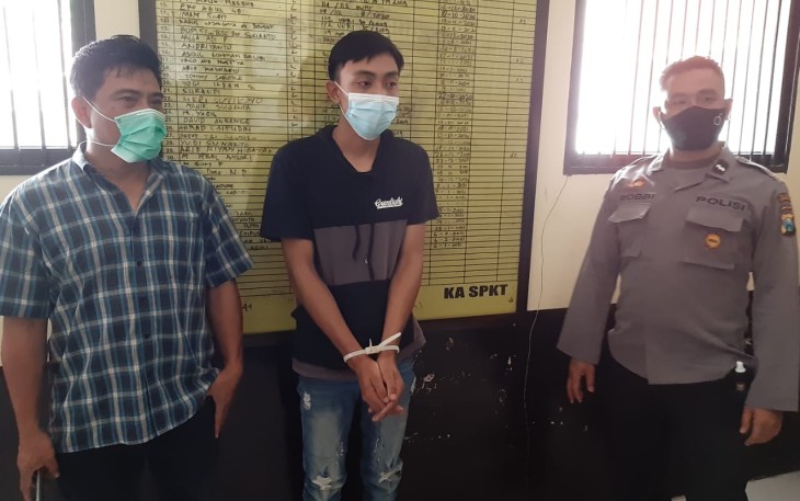 Terduga Pelaku Diamankan    