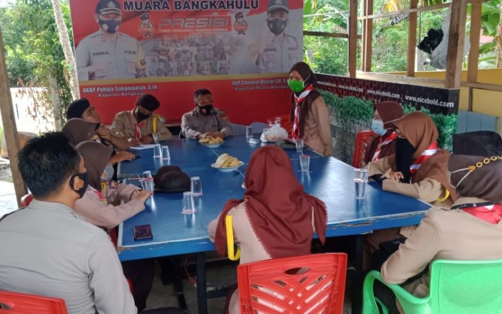 Kapolres Bengkulu Apresiasi Pembentukan Saka Bhayangkara Polsek Muara Bangkahulu