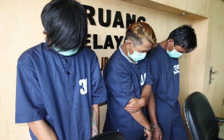 Tiga Pelaku Diamankan  