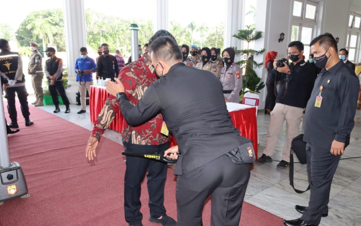 Pelantikan Bupati Terpilih Diamankan Ratusan Personel Polda Bengkulu 