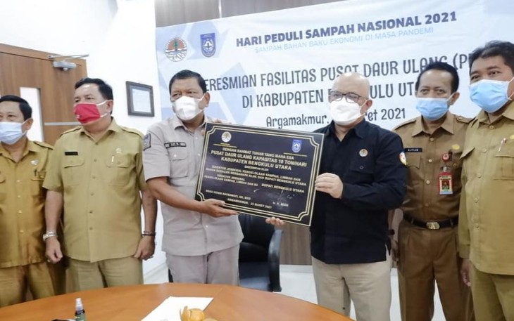 Acara Peresmian Fasilitas Pusat Daur Ulang (PDU) 