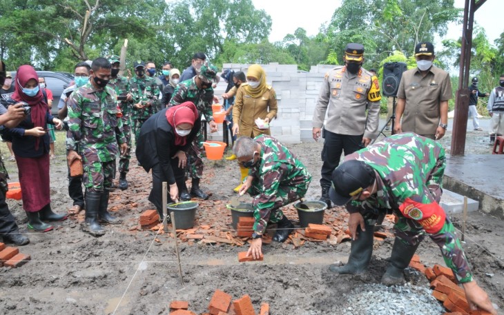 Kegiatan TMMD ke-110 Kodim 0604/Karawang