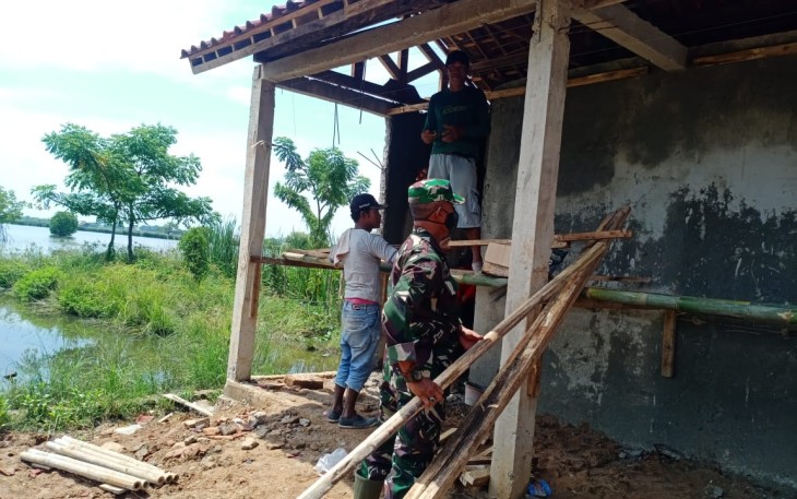 Proses Pembangunan MCK dan Tempat Wudhu di Mushola Al Mutaqin