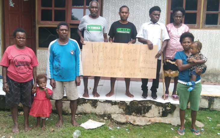 Warga Kampung Afkrem Kesal Dengan Pelayanan Pemerintah Kampung Yang tidak Efektif Warga Siap Pindah ke Distrik Aifat Selatan