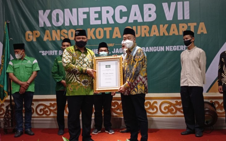 Gelar Konfercab VII PC GP Ansor Kota Surakarta Bentuk Kepengurusan Periode 2021-2025