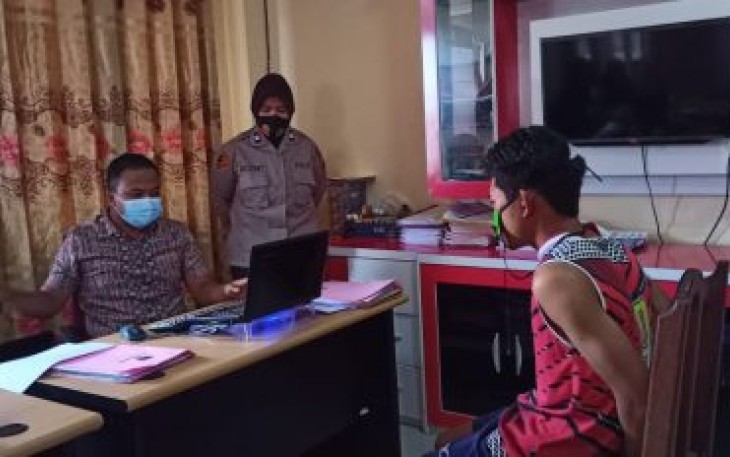 Terduga Pelaku Diamankan    