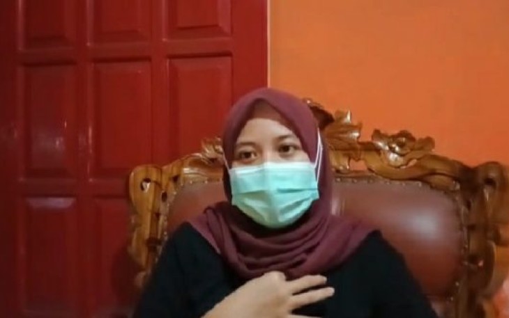 Warga Kelurahan Bentiring Permai Dwickey Nurfitriani M