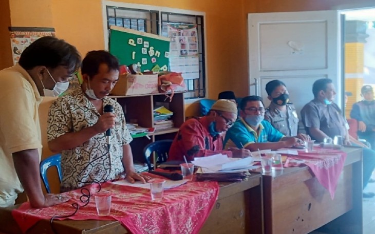Pemdes Muara Payang Gelar Musyawarah Penetapan Data Penerima BLT-DD