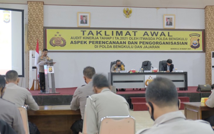 Kegiatan Wasrik Polda Bengkulu