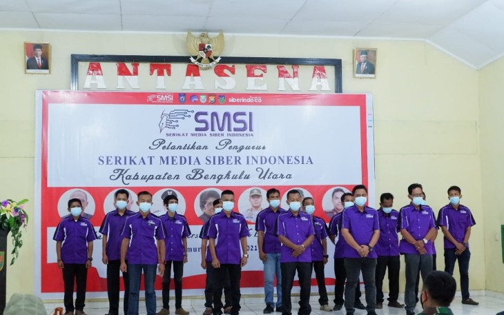 Pelantikan SMSI Bengkulu Utara